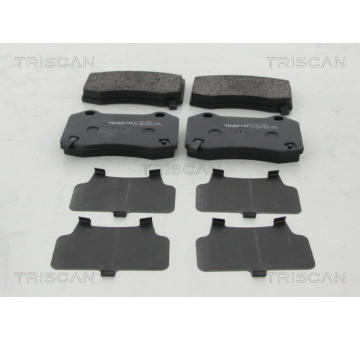 Sada brzdových destiček, kotoučová brzda TRISCAN 8110 10606