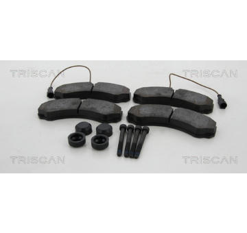 Sada brzdových destiček, kotoučová brzda TRISCAN 8110 14052