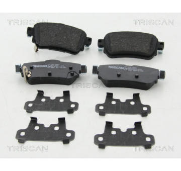 Sada brzdových destiček, kotoučová brzda TRISCAN 8110 14062