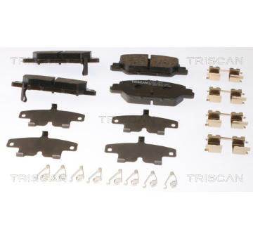 Sada brzdových destiček, kotoučová brzda TRISCAN 8110 40074
