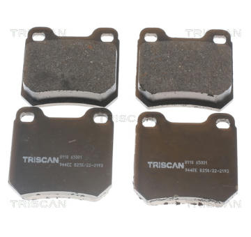 Sada brzdových destiček, kotoučová brzda TRISCAN 8110 65001