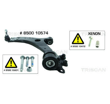 Řídicí páka, zavěšení kol TRISCAN 8500 10574