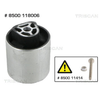 Uložení, řídicí mechanismus TRISCAN 8500 118006