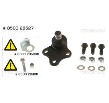 Podpora-/ Kloub TRISCAN 8500 28527