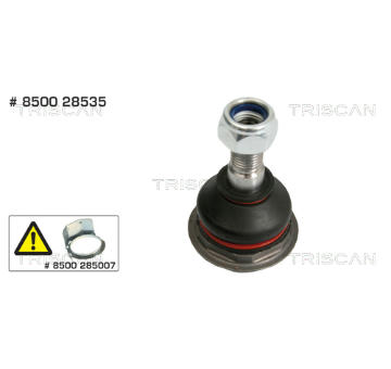Podpora-/ Kloub TRISCAN 8500 28535