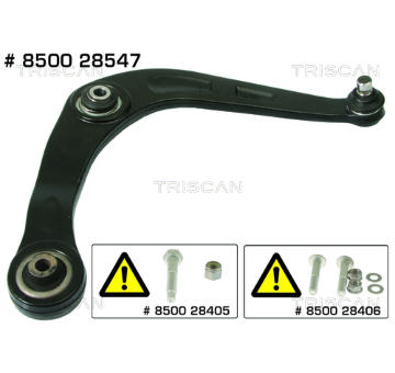 Řídicí páka, zavěšení kol TRISCAN 8500 28547