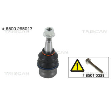 Podpora-/ Kloub TRISCAN 8500 295017