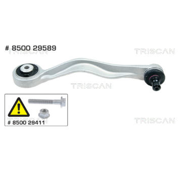 Ridici paka, zaveseni kol TRISCAN 8500 29589