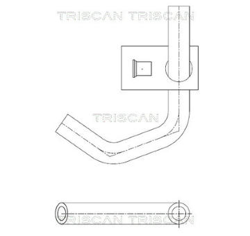 Hydraulická hadice, řízení TRISCAN 8516 11024