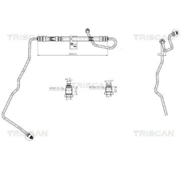 Hydraulická hadice, řízení TRISCAN 8516 13001