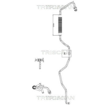 Hydraulická hadice, řízení TRISCAN 8516 13002