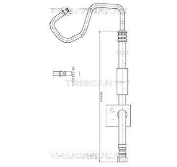 Hydraulická hadice, řízení TRISCAN 8516 16012