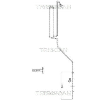 Hydraulická hadice, řízení TRISCAN 8516 16013