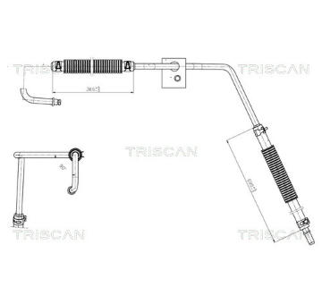 Hydraulická hadice, řízení TRISCAN 8516 16035