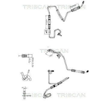 Hydraulická hadice, řízení TRISCAN 8516 16044
