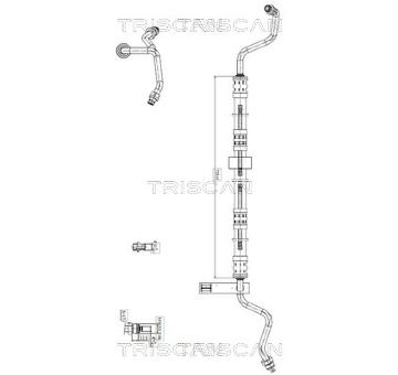Hydraulická hadice, řízení TRISCAN 8516 23004