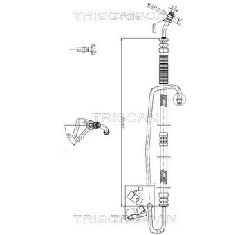 Hydraulická hadice, řízení TRISCAN 8516 23006