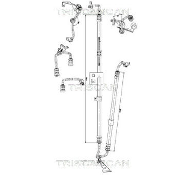 Hydraulická hadice, řízení TRISCAN 8516 23012