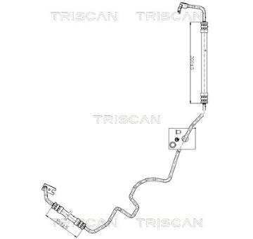 Hydraulická hadice, řízení TRISCAN 8516 24001
