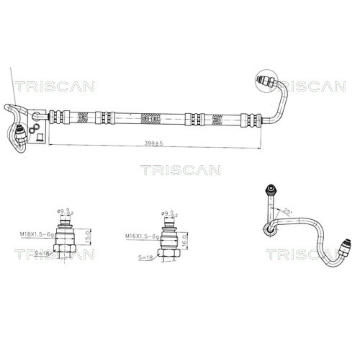 Hydraulická hadice, řízení TRISCAN 8516 24005