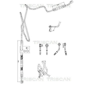 Hydraulická hadice, řízení TRISCAN 8516 29008