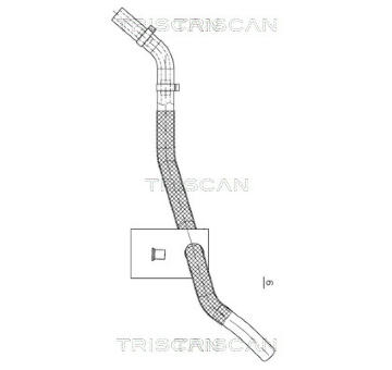 Hydraulická hadice, řízení TRISCAN 8516 29014