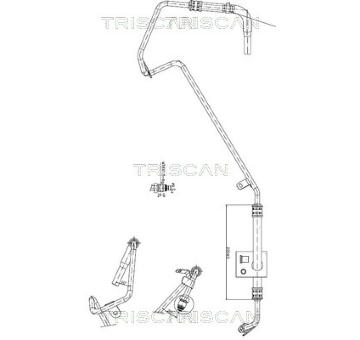 Hydraulická hadice, řízení TRISCAN 8516 29018