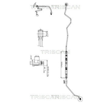 Hydraulická hadice, řízení TRISCAN 8516 29019