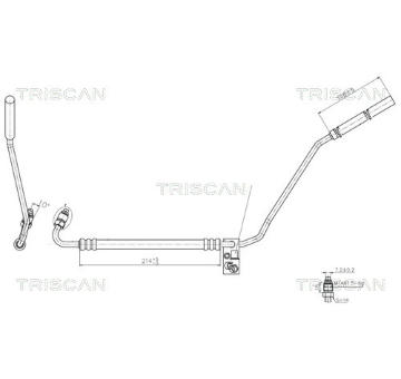 Hydraulická hadice, řízení TRISCAN 8516 29022