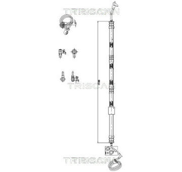 Hydraulická hadice, řízení TRISCAN 8516 29038