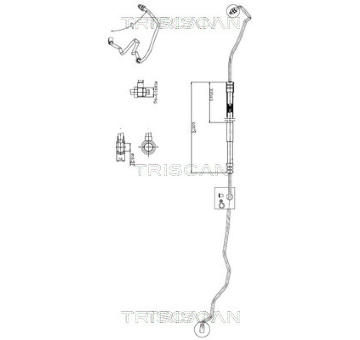 Hydraulická hadice, řízení TRISCAN 8516 29041