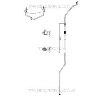 Hydraulická hadice, řízení TRISCAN 8516 29042