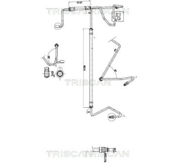 Hydraulická hadice, řízení TRISCAN 8516 29052