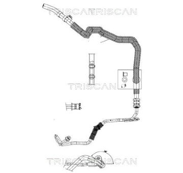 Hydraulická hadice, řízení TRISCAN 8516 29088