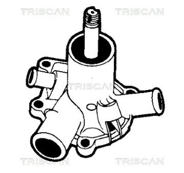 Vodní čerpadlo, chlazení motoru TRISCAN 8600 28075