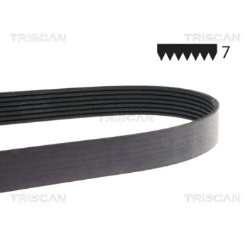 ozubený klínový řemen TRISCAN 8640 702080