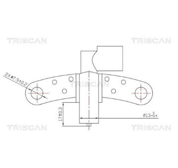 Generátor impulsů, klikový hřídel TRISCAN 8855 25102