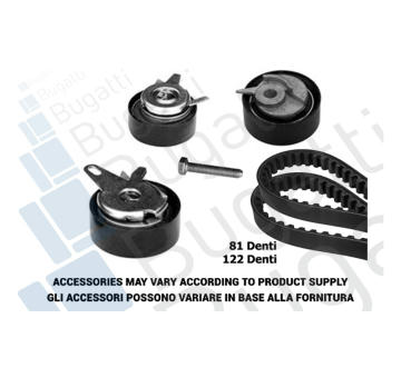 ozubení,sada rozvodového řemene BUGATTI BKCD0066