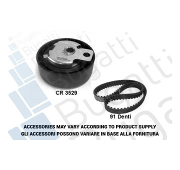 ozubení,sada rozvodového řemene BUGATTI BKCD0572
