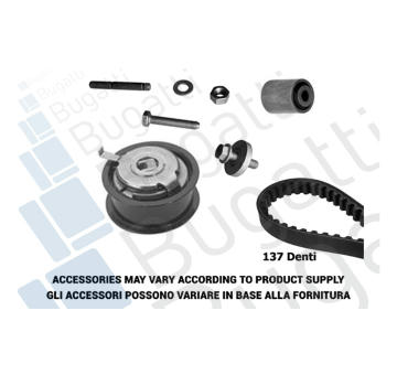 ozubení,sada rozvodového řemene BUGATTI BKCD0604