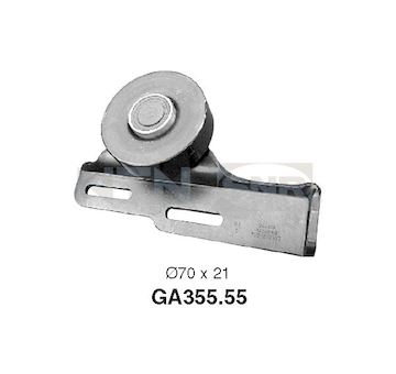 Napínací kladka, žebrovaný klínový řemen SNR GA355.55