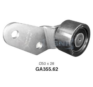 Vratná/vodicí kladka, klínový žebrový řemen SNR GA355.62