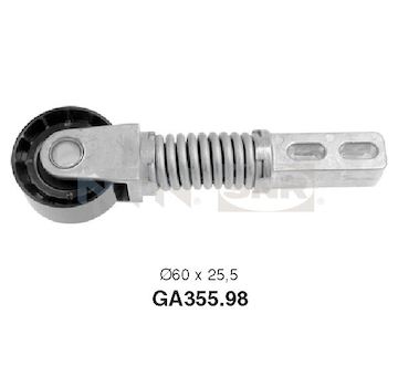 Napínací kladka, žebrovaný klínový řemen SNR GA355.98