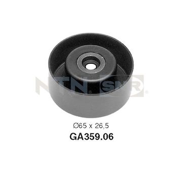 Vratná/vodicí kladka, klínový žebrový řemen SNR GA359.06