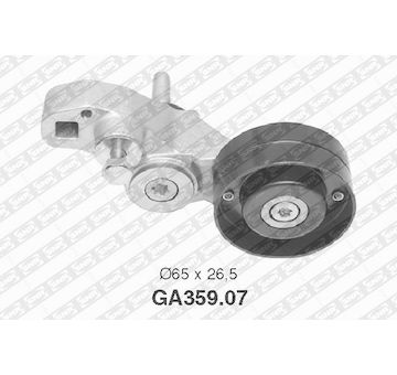 Napínací kladka, žebrovaný klínový řemen SNR GA359.07