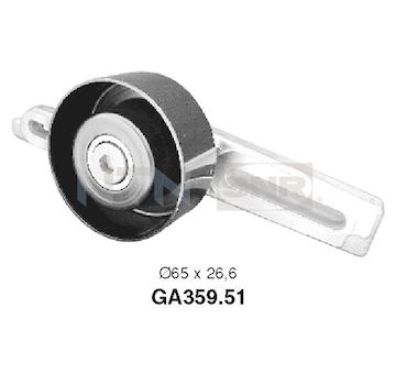 Napínací kladka, žebrovaný klínový řemen SNR GA359.51