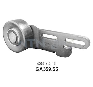 Napínací kladka, žebrovaný klínový řemen SNR GA359.55