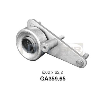 Napínací kladka, žebrovaný klínový řemen SNR GA359.65