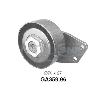 Napínací kladka, žebrovaný klínový řemen SNR GA359.96