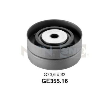 Vratná/vodicí kladka, ozubený řemen SNR GE355.16
